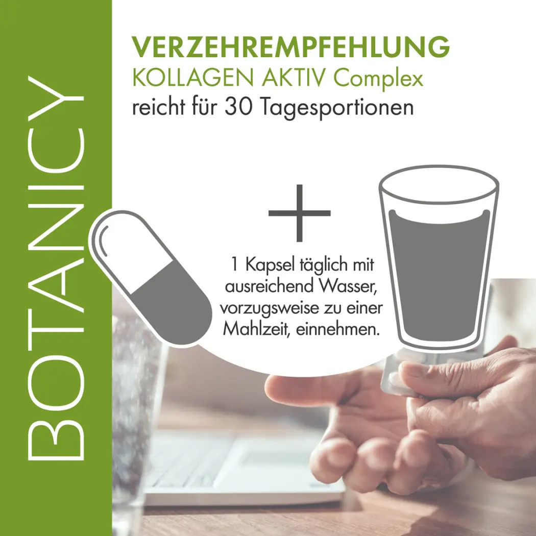 Botanicy KOLLAGEN aktiv Komplex mit UC-II — Green Future E-Commerce GmbH