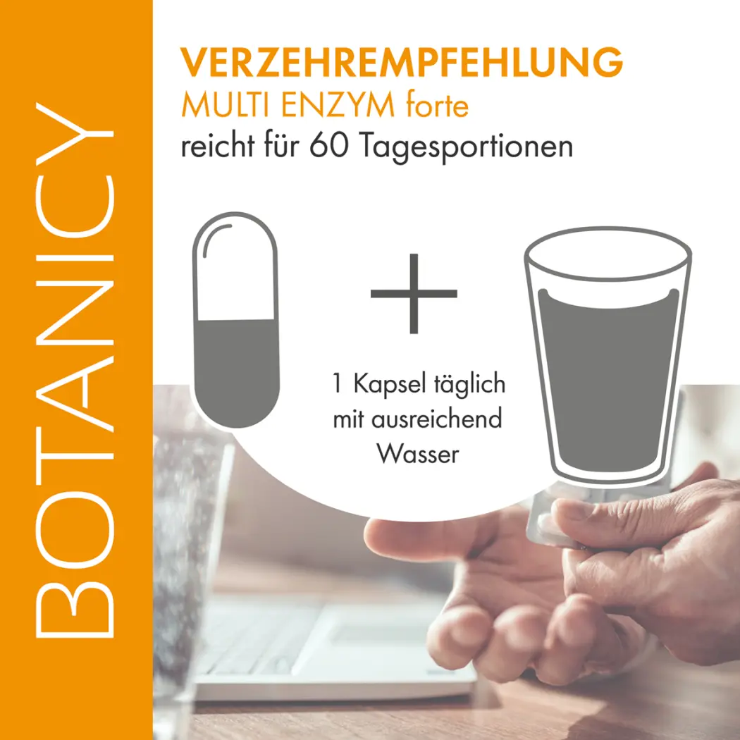 Botanicy MULTI ENZYM forte mit DigeZyme — Green Future E-Commerce GmbH