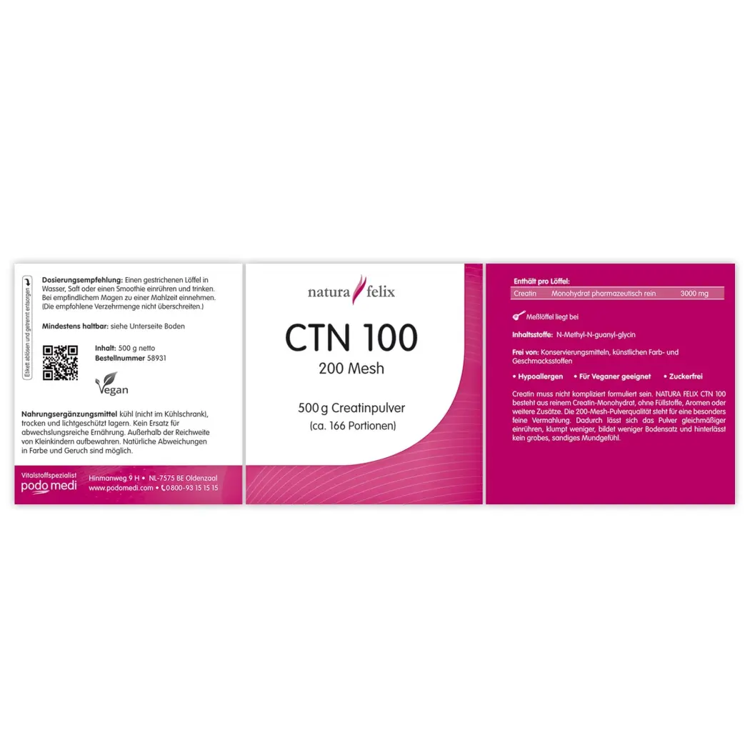 natura felix CTN 100 — woscha