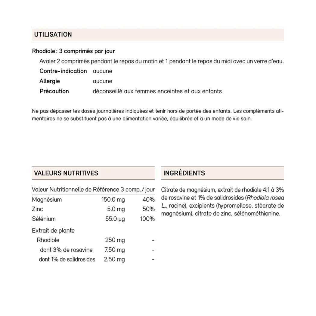 Rhodiola - Rosenwurz — Sekoya