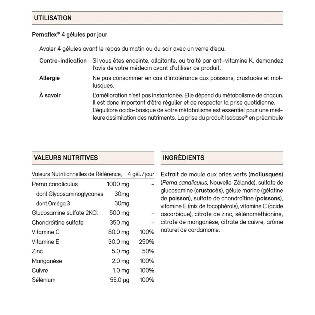 Pernaflex® - Système articulaire — Sekoya