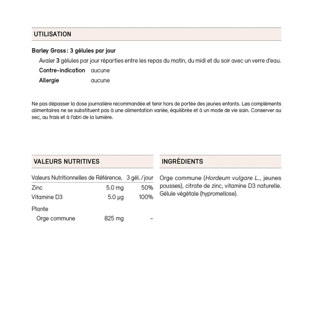 Barley Grass — Sekoya