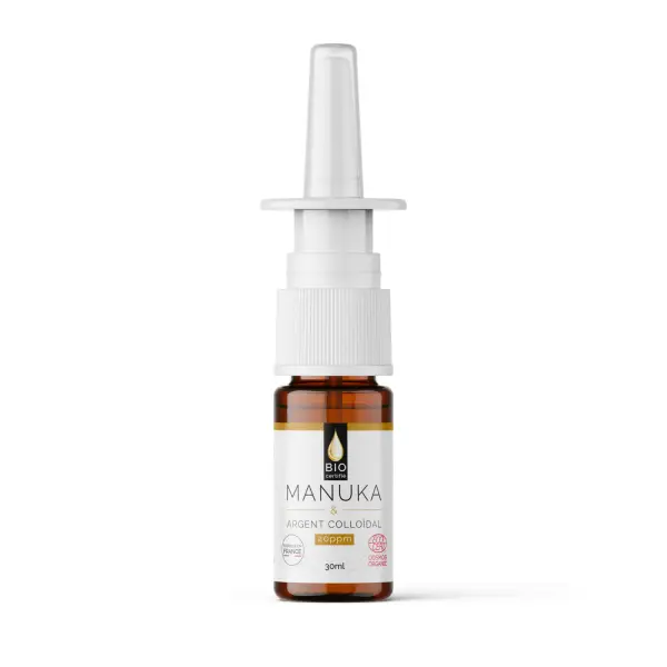 Miel de Manuka BIO 16+ & Argent Colloïdal 30ml