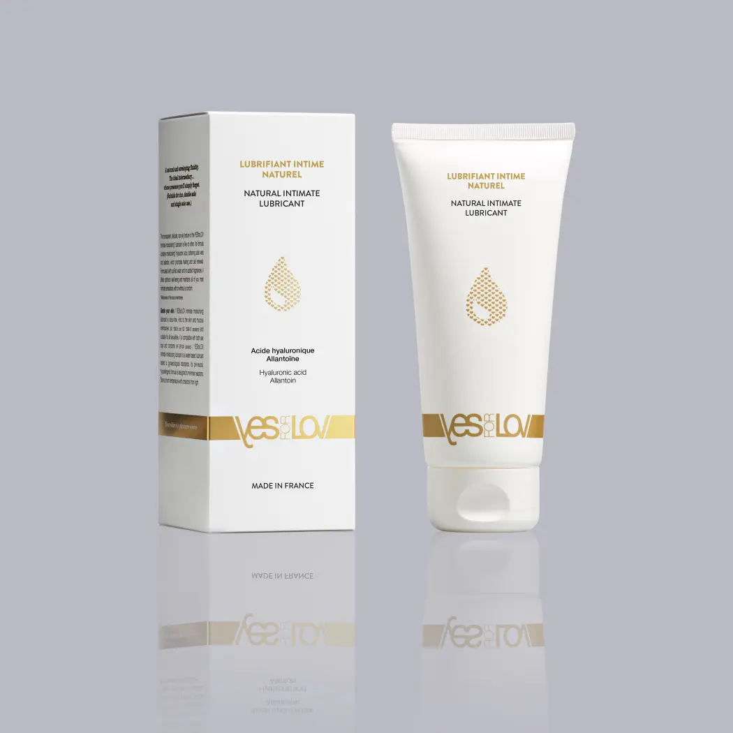 LUBRIFIANT INTIME NATUREL acide hyaluronique & allantoïne 100ml — YESforLOV