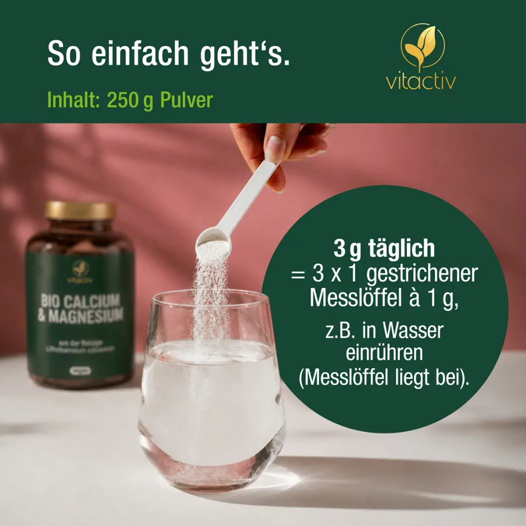 Vitactiv BIO CALCIUM & MAGNESIUM — Green Future E-Commerce GmbH