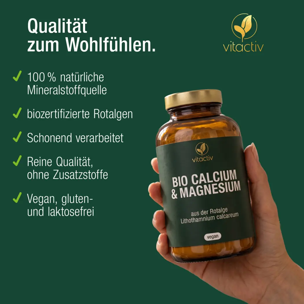 Vitactiv BIO CALCIUM & MAGNESIUM — Green Future E-Commerce GmbH
