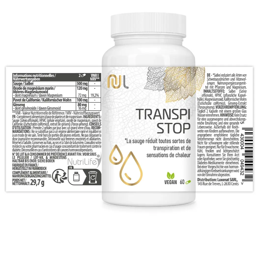 Transpi Stop DE — NutriLife