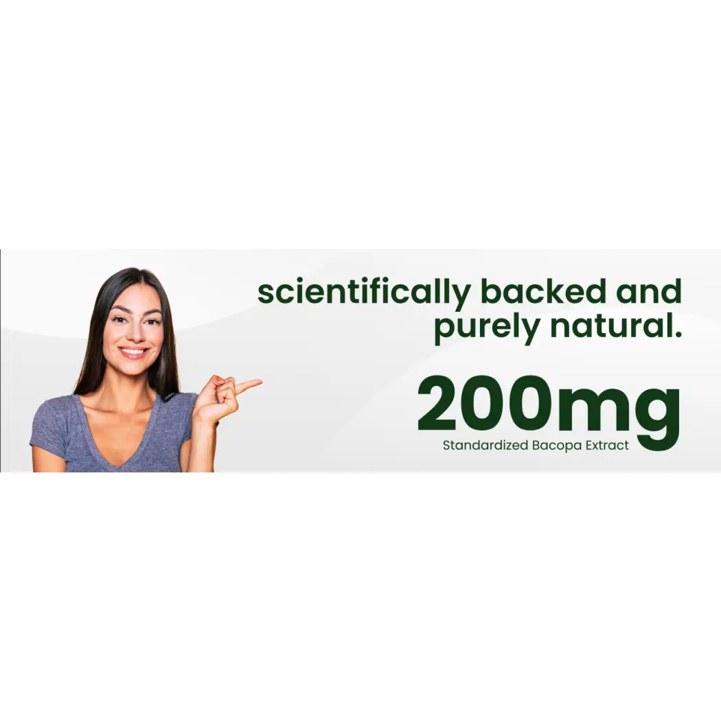 Vanan® Brahmi 200 mg – Extrait de Bacopa monnieri – 60 gélules — Vanan