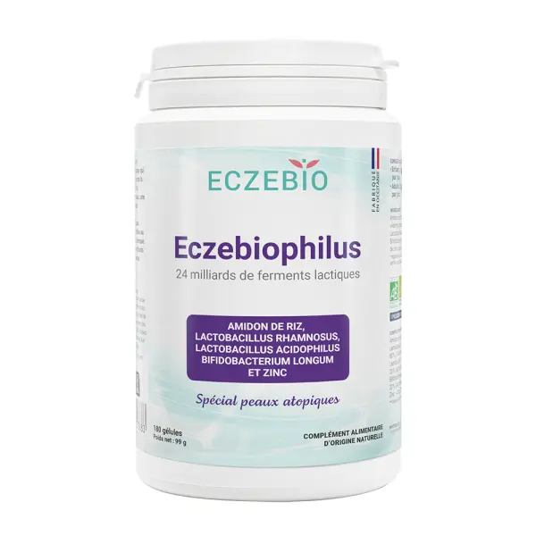 ECZEBIOPHILUS Probiotiques - Complexe Peaux Atopiques - 1unités