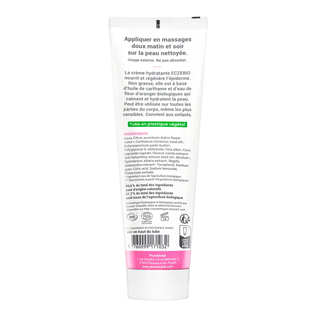 Crème Hydratante Bio — Eczebio