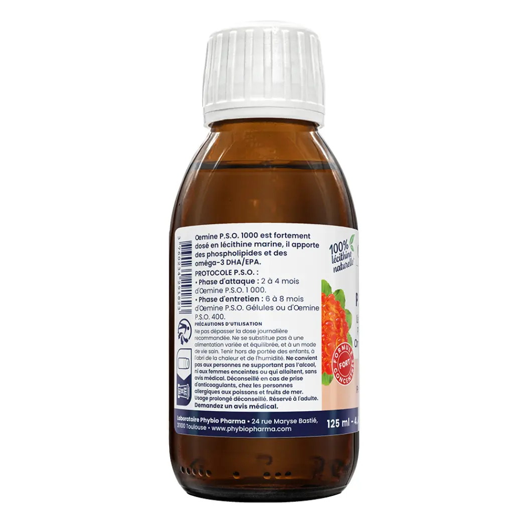 PSO 1000 - Concentré de Lécithine Marine — Oemine