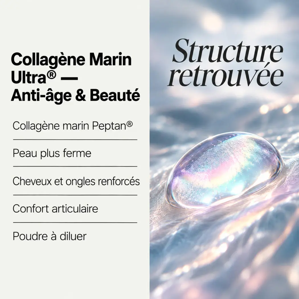 Collagène Marin Ultra - Peptides Naturel Hydrolysé — Nutrinia