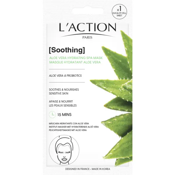 Masque Institut Hydratant - Aloe Vera & Extraits de Fleurs