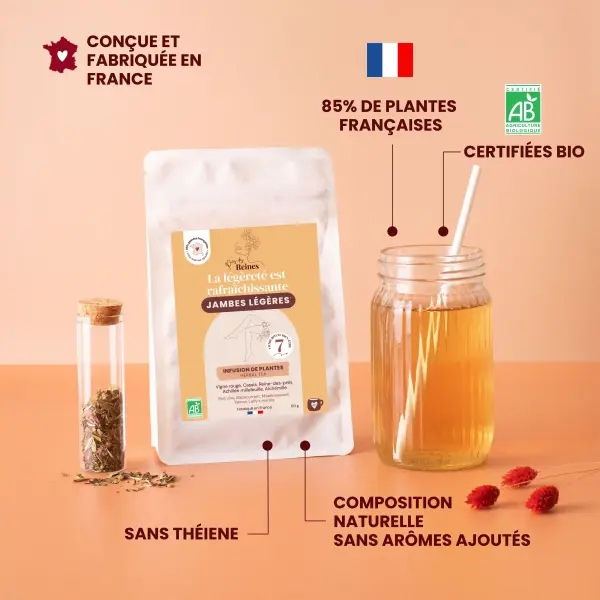Rituel n°7 - Tisane Bio Jambes Lourdes