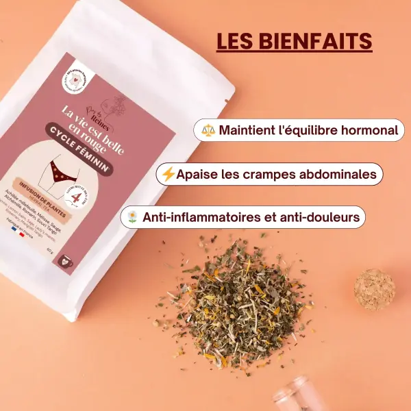 Rituel n°4 - Tisane Bio Confort Cycle & Règles Douloureuses