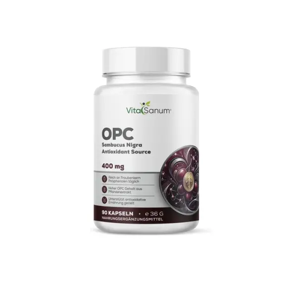 OPC Traubenkernextrakt 400 mg 90 Kapseln