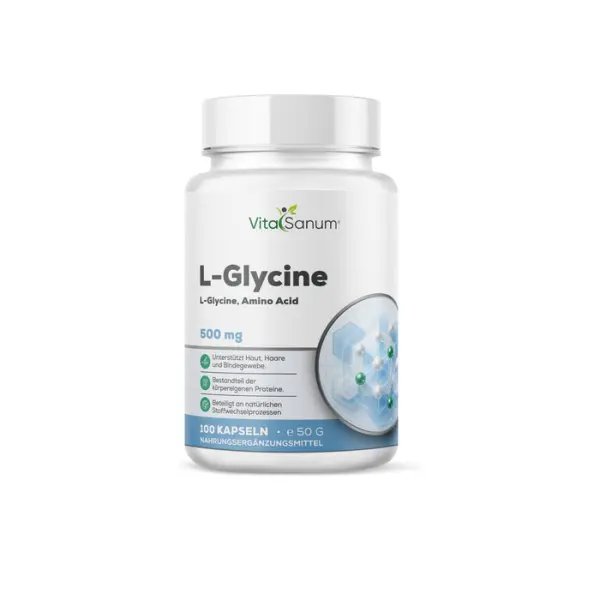 Glycine 500 mg – 100 gélules
