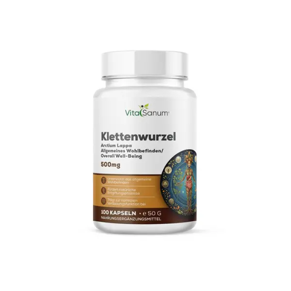 Klettenwurzel 1000 mg 100 Kapseln