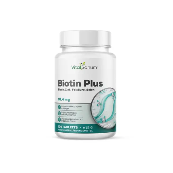 Biotin Plus 2500 µg – 100 Tabletten