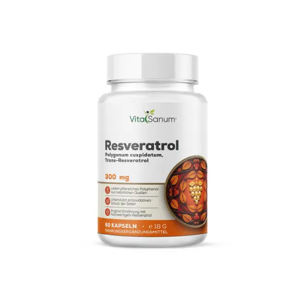 Resveratrol 300 mg 60 Kapseln