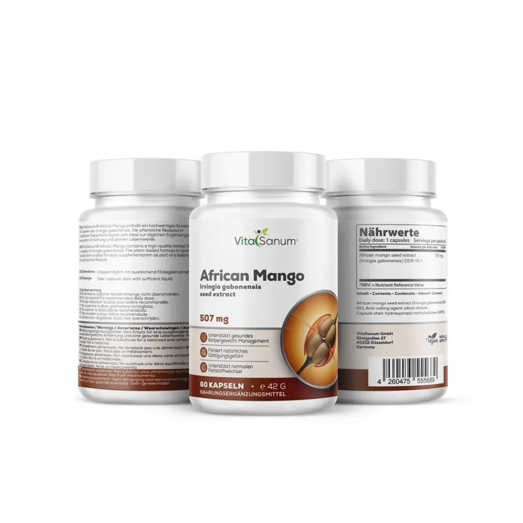 VitaSanum Mangue africaine 700 mg – 60 gélules — VitaSanum