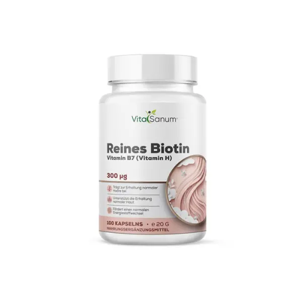 Biotin 300 µg – 100 Kapseln
