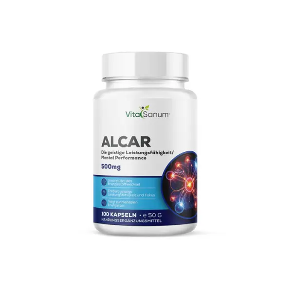 ALCAR Acetyl-L-Carnitin 1000 mg 100 Kaps.