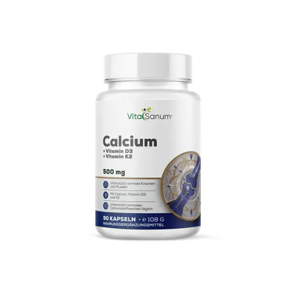 Calcium D3 K2 750 mg - 90 Tabletten
