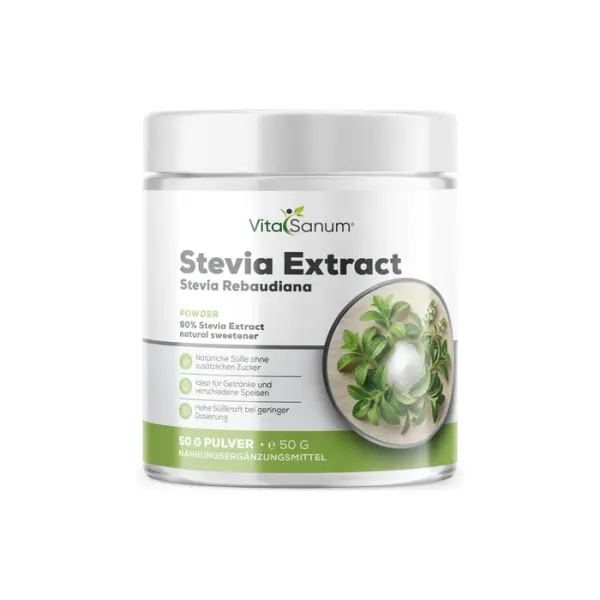 Extrait de stévia 90 % – 50 g