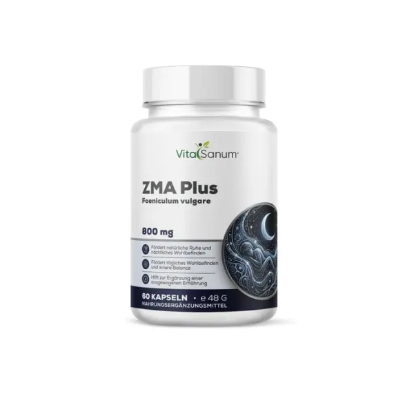 ZMA Plus Melatonin 1 mg – 60 Kapseln
