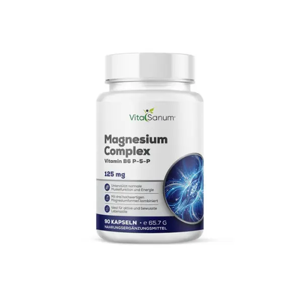 Magnesium + B6 375 mg – 90 Kapseln