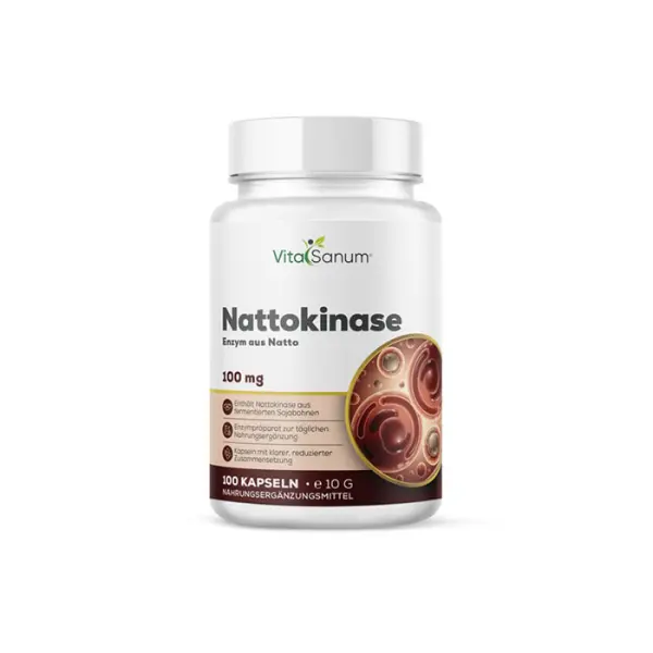 Nattokinase 100 mg – 100 Kapseln