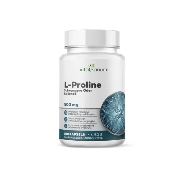 L-proline 1000 mg – 100 gélules