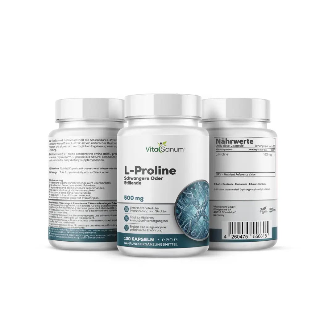 VitaSanum L-proline 1000 mg – 100 gélules — VitaSanum
