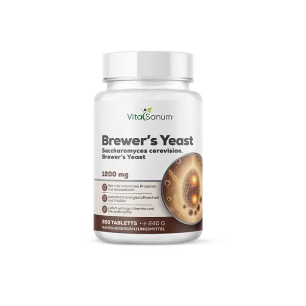 Bierhefe 7200 mg – 200 Tabletten
