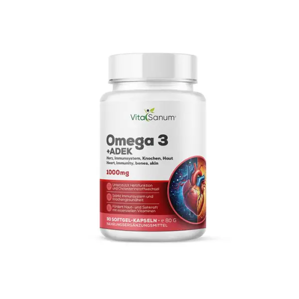 Oméga 3 + ADEK 1000 mg – 90 capsules
