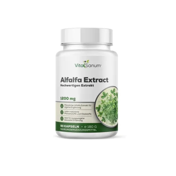 Alfalfa-Extrakt 500 mg 90 Kapseln