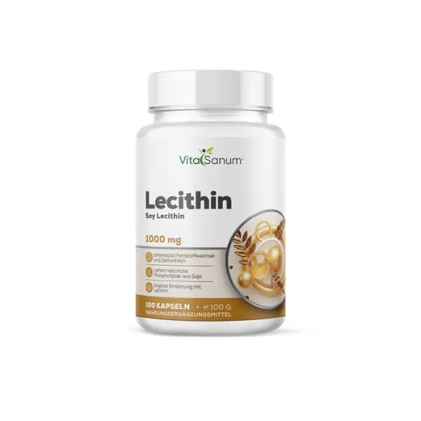 Lecithin Soja 1000 mg 100 Kapseln