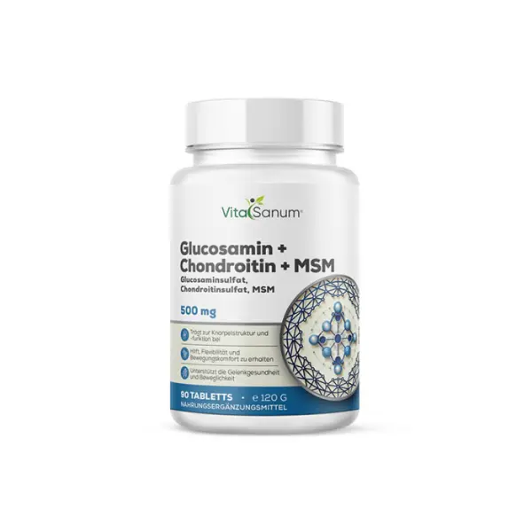 Glucosamin Chondroitin MSM – 90 Tabletten