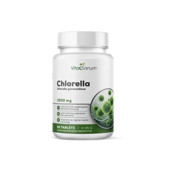 Chlorella 1000 mg – 90 Tabletten