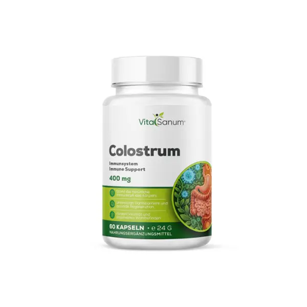 Colostrum bovin 400 mg – 60 Kapseln