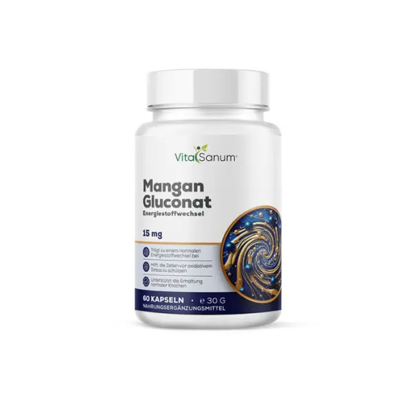 Mangan 15 mg – 100 vegane Kapseln