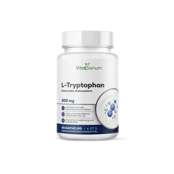 L-Tryptophan 300 mg 90 Kapseln