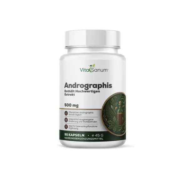 Andrographis 500 mg – 90 gélules