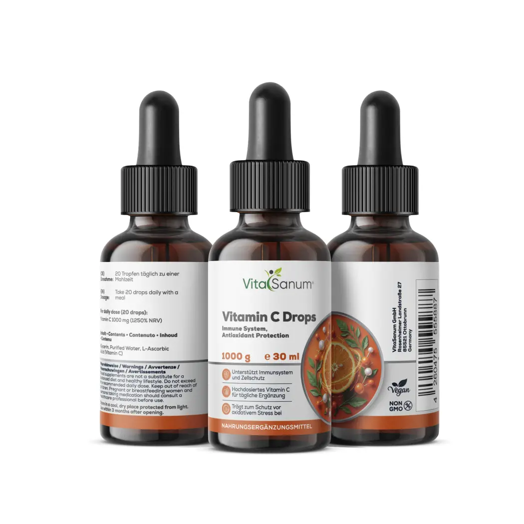 Vitamin C Tropfen 100 mg – 30 ml — VitaSanum