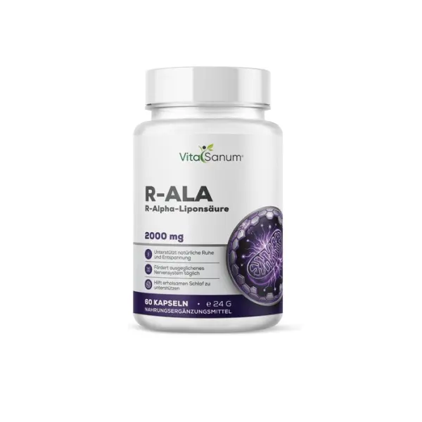 R-Alpha-Liponsäure 400 mg – 60 Kapseln