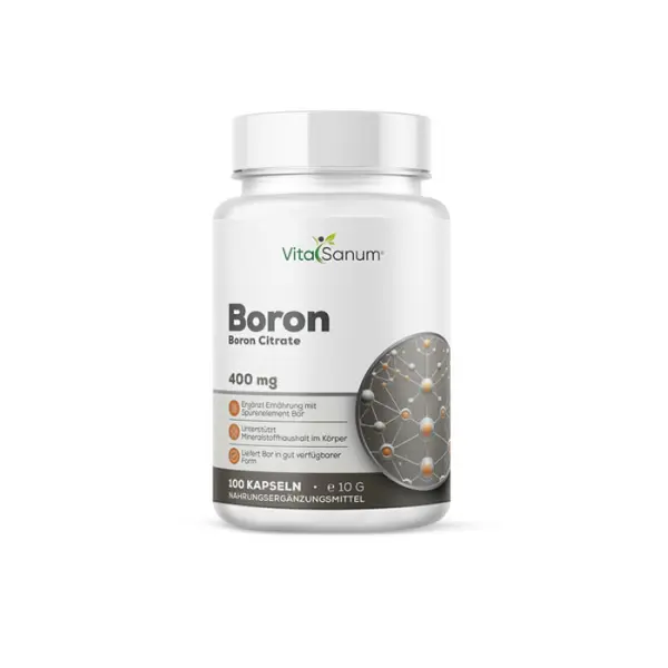 Bor Boroncitrat – 100 Kapseln