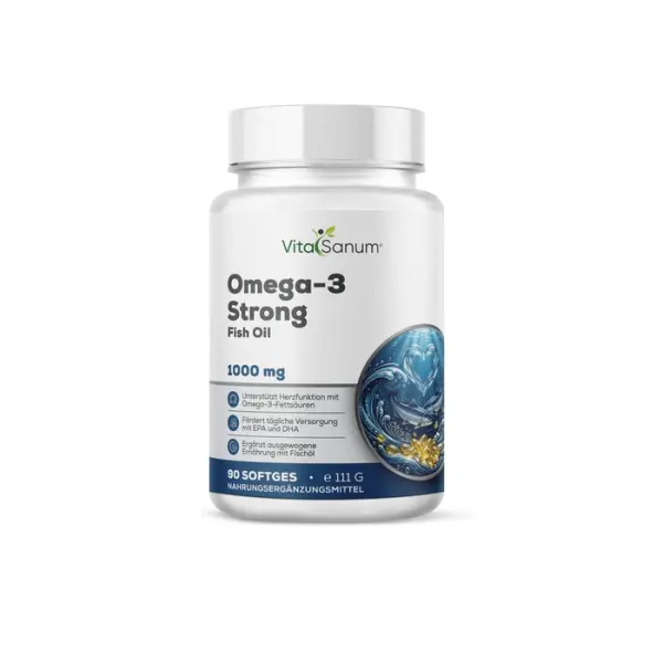 Omega 3 STRONG 1000 mg – 90 Kapseln