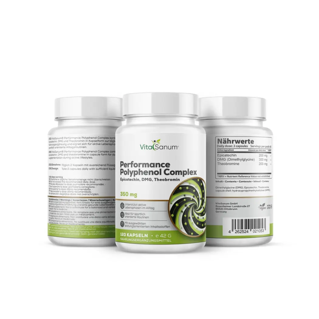 VitaSanum Complexe Performance polyphénols 700 mg – 120 gélules — VitaSanum