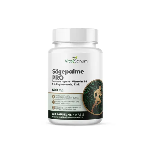 Palmier nain 600 mg – 120 gélules